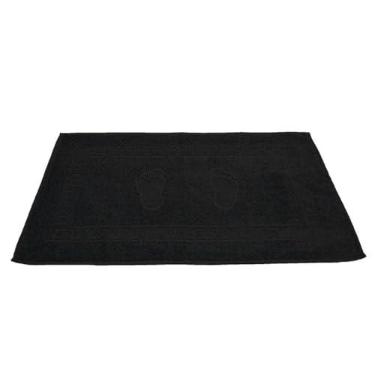 Imagem de Toalha de piso Pezinhos 45x70 Preto 1 unidade