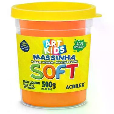 Imagem de Soft 500G.LARANJA Bs.amido - Acrilex
