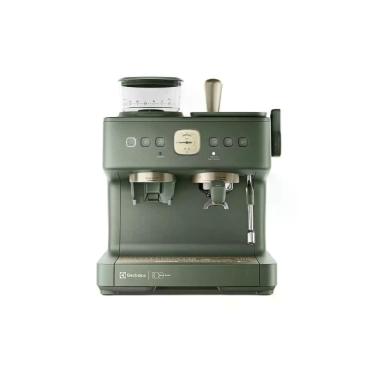 Imagem de Cafeteira Espresso Electrolux Verde Moedor Integrado Linha 100 anos Celebre Rituais (ECM95) 127V