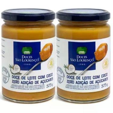 Imagem de Kit 2 Doce de Leite c/ Coco Diet SÃO LOURENÇO 375g