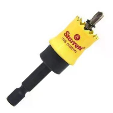 Imagem de Serra Copo Speed com Suporte Para Chapa 16mm 5-8 Csc16 Starrett Serra Copo Speed com Suporte Par