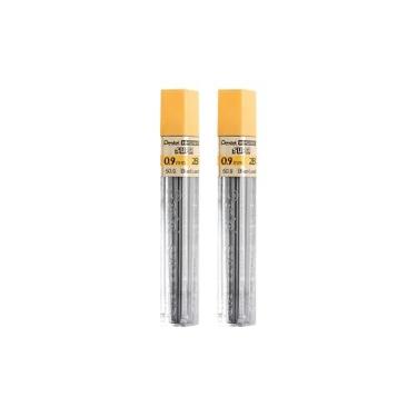 Imagem de Pentel Grafite Hi-Polymer 0.9mm 2B com 2 Tubos SM/50-2B9
