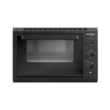 Imagem de Forno Elétrico de Embutir Nardelli E50 Black 50L 1750W com Grill e Luz Interna Preto 220V