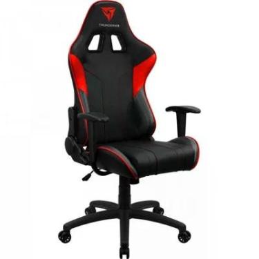 Imagem de Cadeira Gamer ThunderX3 EC3, Suporta até 150Kg, Preta/Vermelha