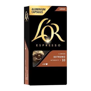 Imagem de Cápsulas de Café L'OR, Estremo, 52g, Pack com 10 Unidades