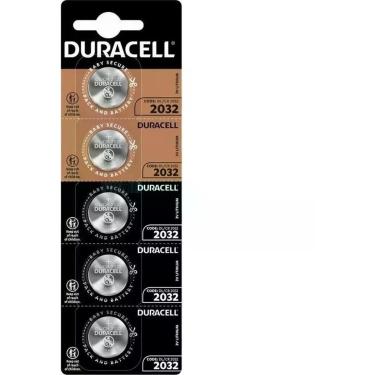 Imagem de Bateria 3V CR2032 3v Duracell Pilha Moeda Cartela C/5 Unidades