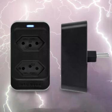 Imagem de Anti Surto Tomada De Proteção Elétrica Intelbras 10 A Eps 302 Bivolt P