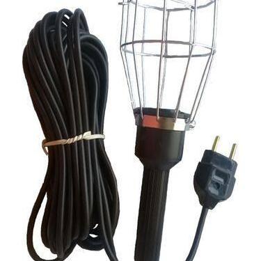 Imagem de Kit 10 Pendente Luz Gaiola Arame 110/220 Volts 10 Mts.fio Pp - WPN+ Wa