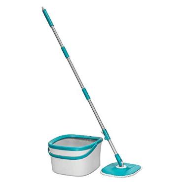 Imagem de Flash Limp - Mop Cubo Giratório Balde com 9 litros - MOP0600 - Microfibra Cinza