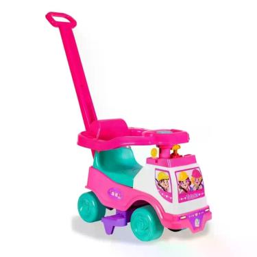 Imagem de Triciclo Andador Infantil Totoka Plus Rosa - Cardoso - Cardoso Toys, P