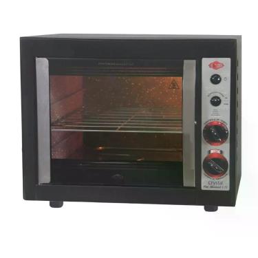 Imagem de Forno Elétrico de Bancada Layr Crystal Black Advanced 46L 1750W Autolimpante com Timer e Luz Interna