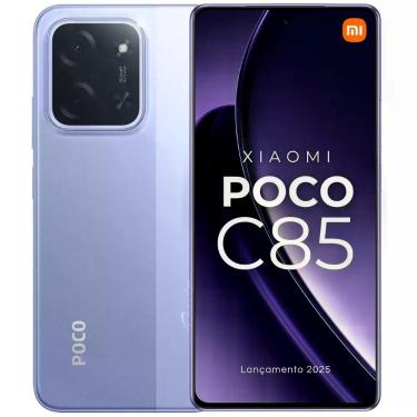 Imagem de Celular POCO C85 256GB 8GB RAM Smartphone Tela Grande Android Desempen