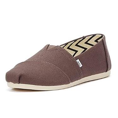 Imagem de TOMS Alpargata Mocassim Feminino, Cinza, 7.5