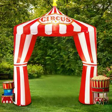 Imagem de Arco Inflável Hauwellter 3 m com LED  Decoração de Circo