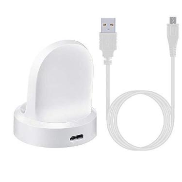 Imagem de Kissmart para carregador Gear S2, base de carregamento de reposição para Samsung Gear S2 Smart Watch (branco)
