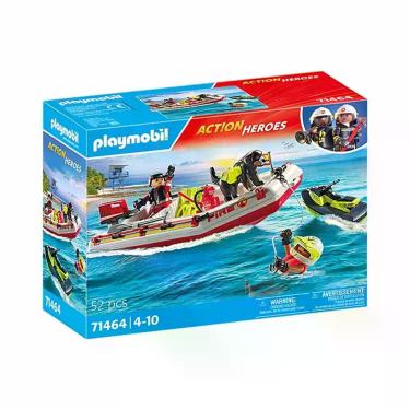 Imagem de Bote De Salvamento E Jet Ski - Playmobil Action Heroes 71464 - Sunny B