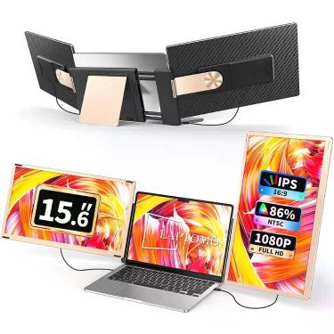 Imagem de Extensor de Tela para Notebook Laptomo S6 15,6" FHD IPS Duplo