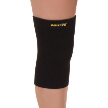 Imagem de Joelheira Ortopédica Em Neoprene Sem Suporte Para Rótula Bilateral Pre