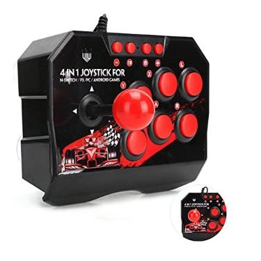 Imagem de Tbest diy stick joystick accessories for pc games fight sticks p ms game controller usb 4 in 1 saitek controle