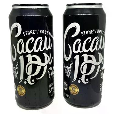 Imagem de 2 Cerveja Cacau Ipa lata 473ml Pale Ale Caramelo Bodebrown