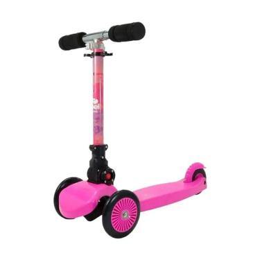 Imagem de Patinete Sport Tech Infantil 3 Rodas Rosa - Bel Sports