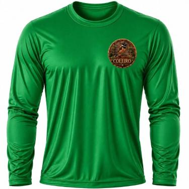 Imagem de Camisa Uv +50 Pássaro Coleiro - Proteção Solar cor:Verde BandeiraTaman