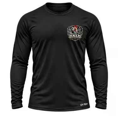 Imagem de Camisa Uv +50 Atlético Mineiro Torcedor Galo, Preto, G1