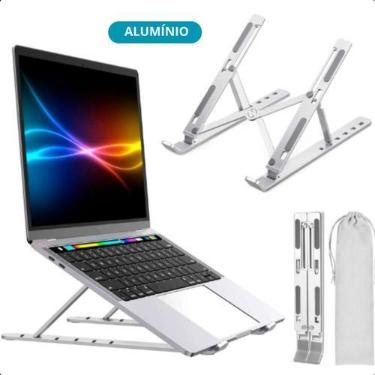 Imagem de Suporte Notebook Aluminio Articulado Regulável Ergonômico - ASAF