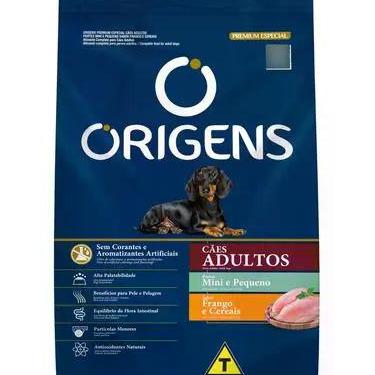 Imagem de Ração Origens Premium Cães Adultos Pequenos Frango 3kg - Adimax
