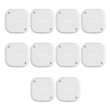 Imagem de Kit 10 Caixas Organizadora de Plugs e Passagem de Cabo Para CFTV VBOX 1100 Intelbras