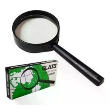 Imagem de Lupa de Mão Portátil 50mm Lente de Vidro Straight Shank - Sem marca
