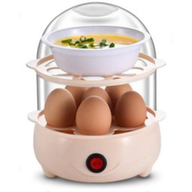 Imagem de Cozedor 110V De Ovos Legumes Portátil Elétrico Cozinha A Vapor Bivolt 