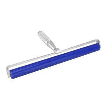 Imagem de Rolo de Filme de Tela, Rolo Manual de Silicone Macio Com Rolamento de Ferro Portátil, Remoção de Poeira Não Tóxica para Fibras (14 polegadas (33x20x23cm))