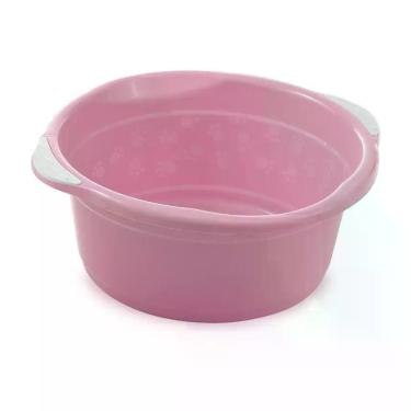 Imagem de Bacia Adoleta para Bebê 15L Conforto, Higiene e Praticidade, Rosa