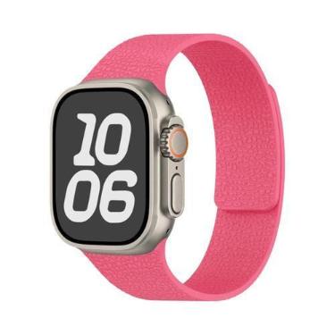 Imagem de Pulseira Magnética De Silicone De 45mm 44mm 40mm 46mm 41mm 42mm 38mm P