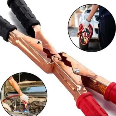 Imagem de Cabo Auxiliar Para Ligar Bateria Ideal Para Emergência Entrega Rápida 
