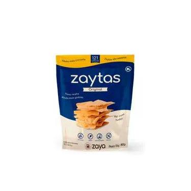 Imagem de Snack Lascas Zaytas Original Zaya 80G
