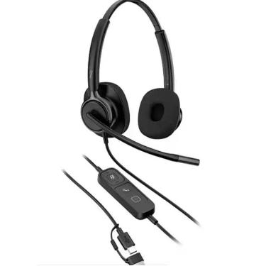 Imagem de Headset HP POLY Mission 425 Stereo Teams USB-C/A C01B6AAAC3 - HP INC