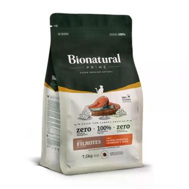Imagem de Ração Bionatural Prime Gatos Filhotes Salmão - 7,5KG - Special Dog