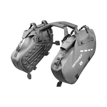 Imagem de Bolsa De Sela Para Motocicleta À Prova d'Água De Grande Capacidade, Aj