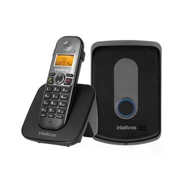 Imagem de Tis Interfone Telefone Sem Fio Ramal Externo