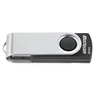 Imagem de Pen Drive Twist2 32GB com Alta Taxa de Leitura e Gravação preto-prata Multi