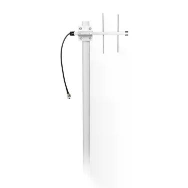 Imagem de Antena Externa para Celular Aquário CF-4000 Quadriband 800 900 1800 e 1900 Mhz 12 Dbi Preto