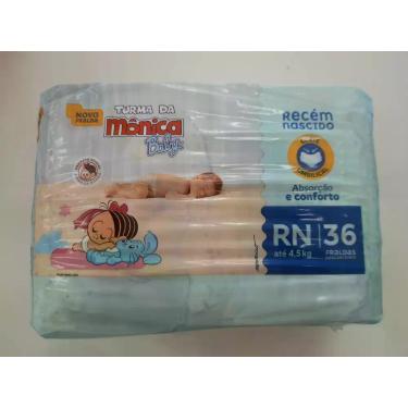 Imagem de Fralda Rn Turma da Monica Baby com 36 unidades - Turma Da Mônica
