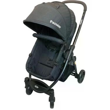 Imagem de Carrinho de Bebe Passeio Moises Passear Baby Jupiter 3 em 1 Preto