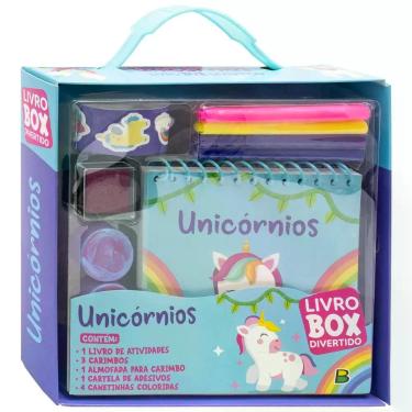 Imagem de Livro - Livro-BOX divertido! Unicórnios