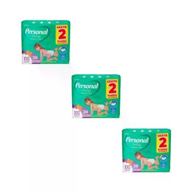 Imagem de Kit Fralda Personal Baby Protect & Sec Mega - Tam XXG - 84 unidades - 