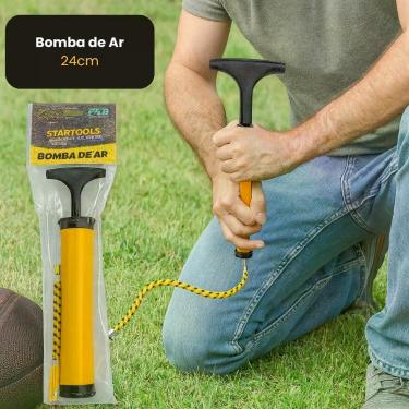 Imagem de Bomba de Ar 24cm Manual Compacta STARTOOLS 6x27x10cm