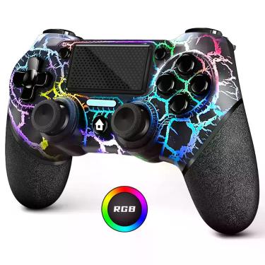 Imagem de Controlador sem fio AceGamer Light-up para PS4 com Turbo e RGB