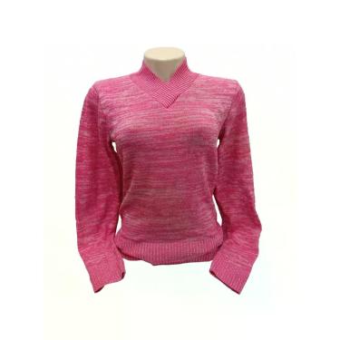 Imagem de Blusa Tricô Feminina Mescla com Elastano Meia Estação - Maria Malhas, 